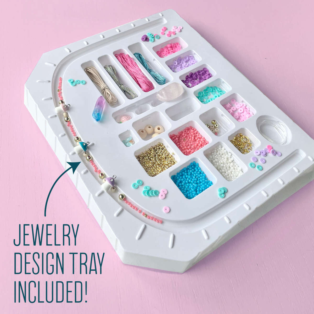 Bright Stripes Wish*Craft DIY Mystical Jewelry Studio