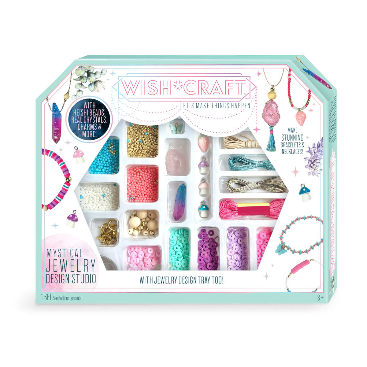 Bright Stripes Wish*Craft DIY Mystical Jewelry Studio