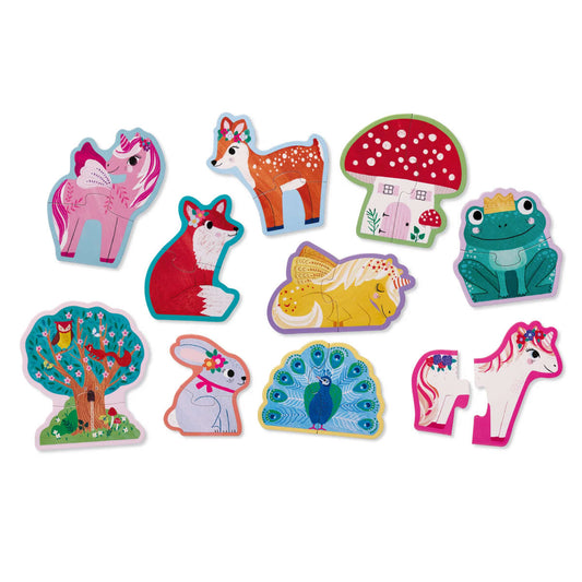 Crocodile Creek Let's Begin 2-Piece Puzzle: Unicorn
