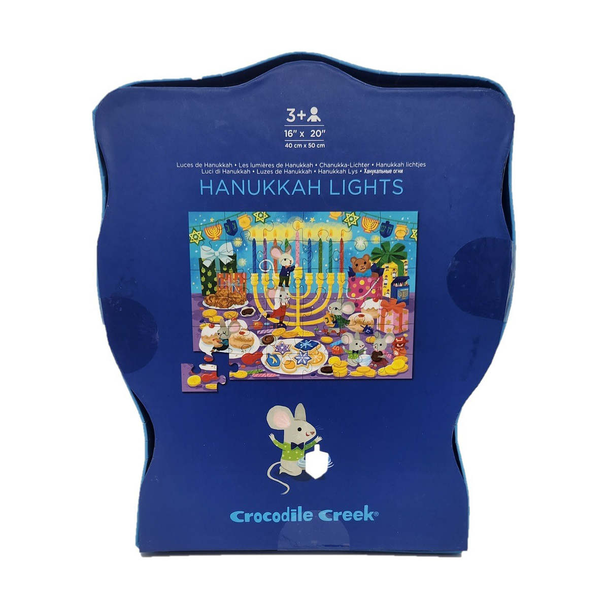 Crocodile Creek Hanukkah Lights 36pc Puzzle