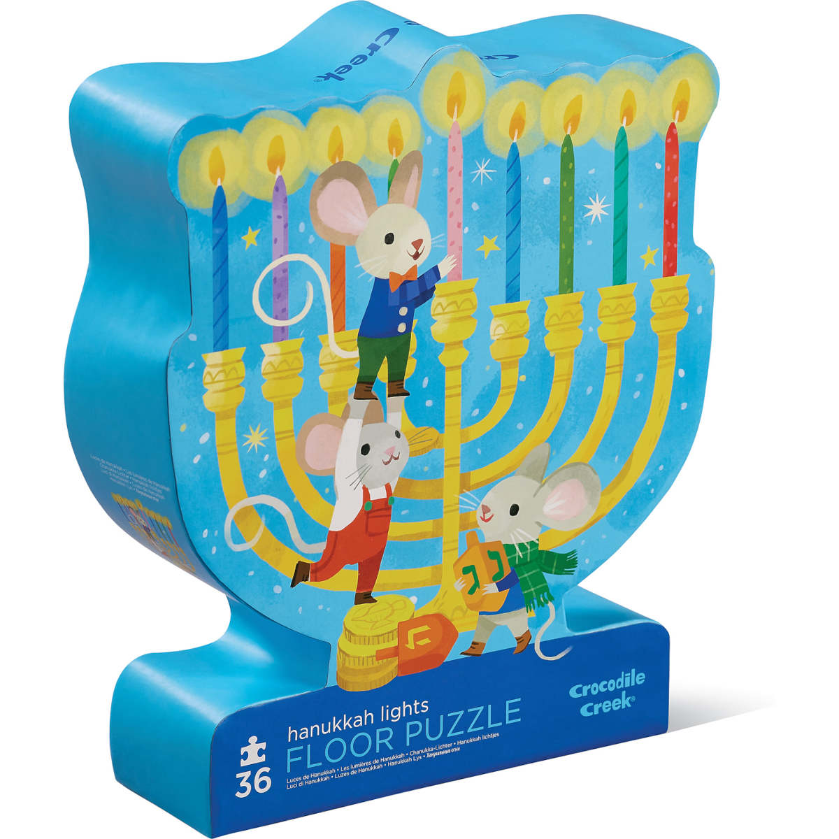 Crocodile Creek Hanukkah Lights 36pc Puzzle