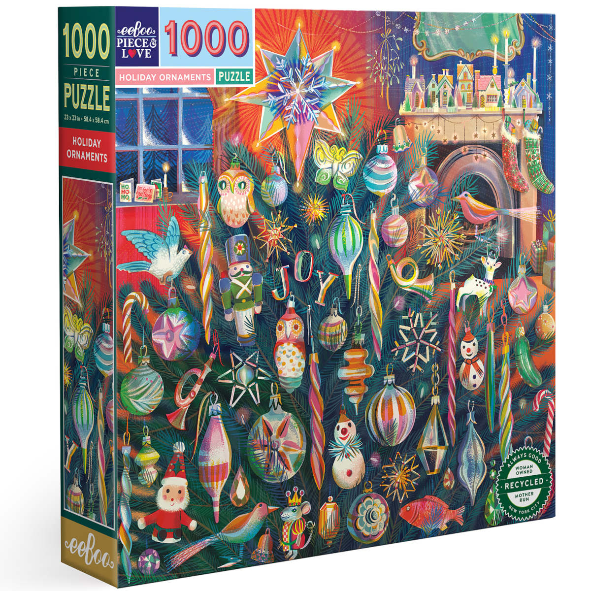 Holiday Ornaments - 1000 Piece Puzzle