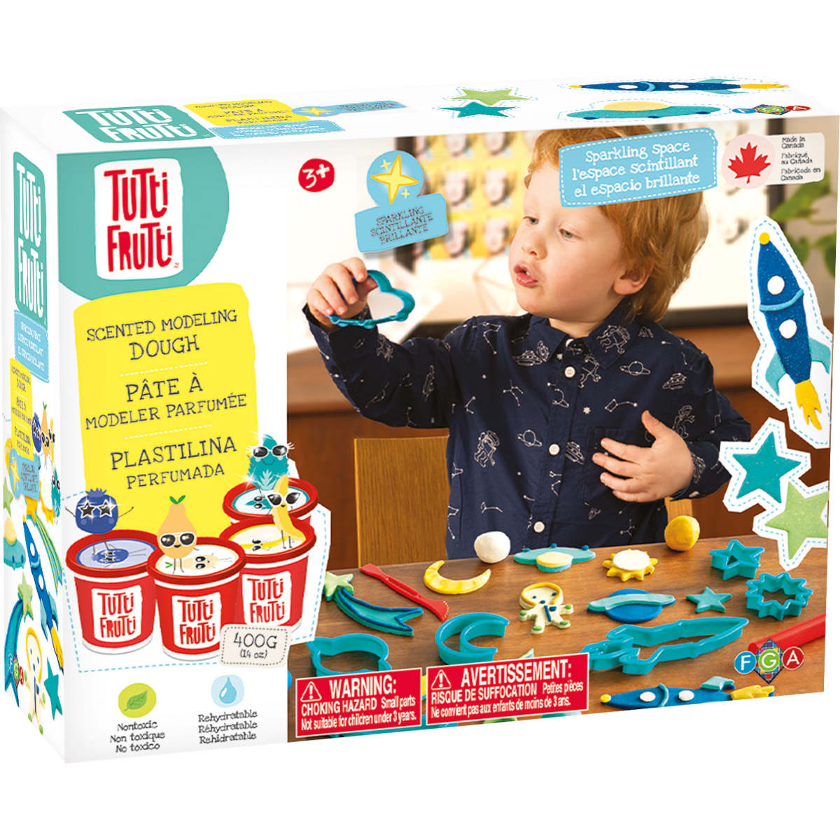 Tutti Frutti Sparkling Space Dough Kit