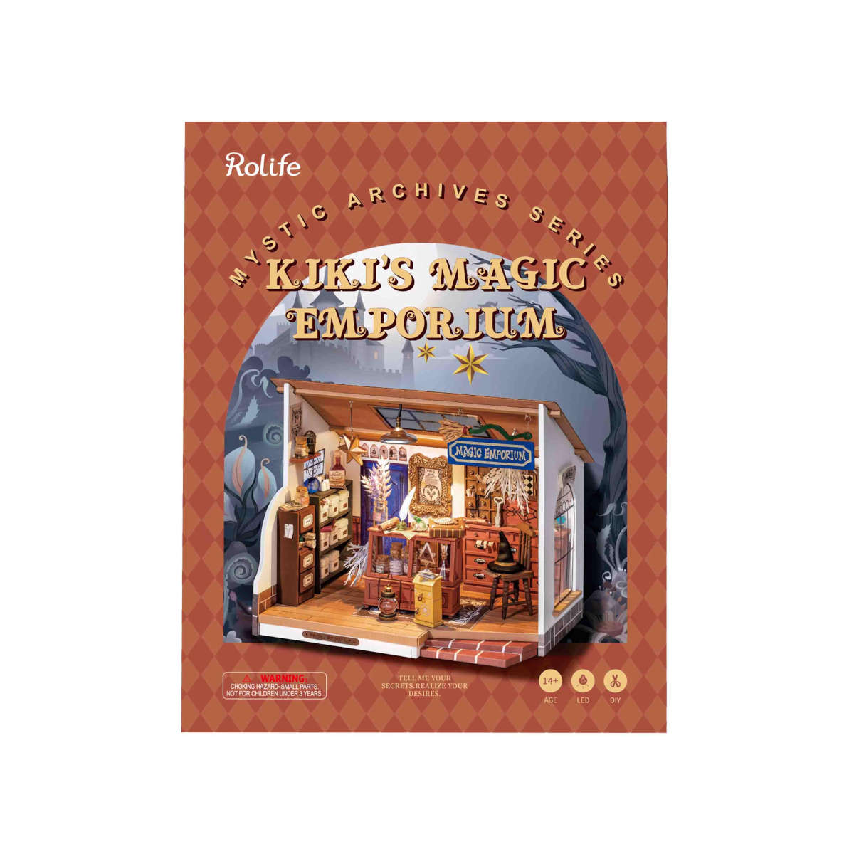 Hands Craft DIY Mini House Kiki's Magic Emporium