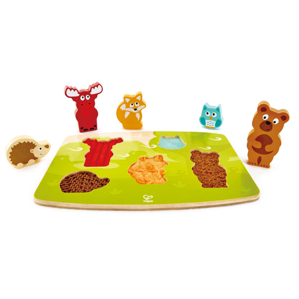 Hape Forest Animal Tactile Puzzle