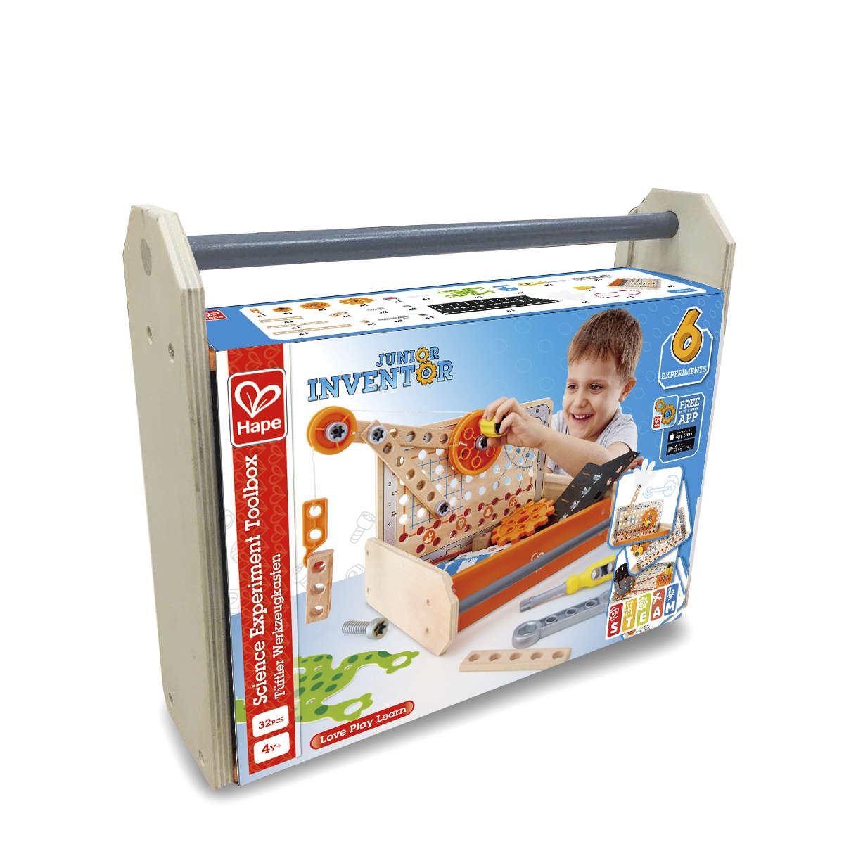 Hape Science Experiment Toolbox