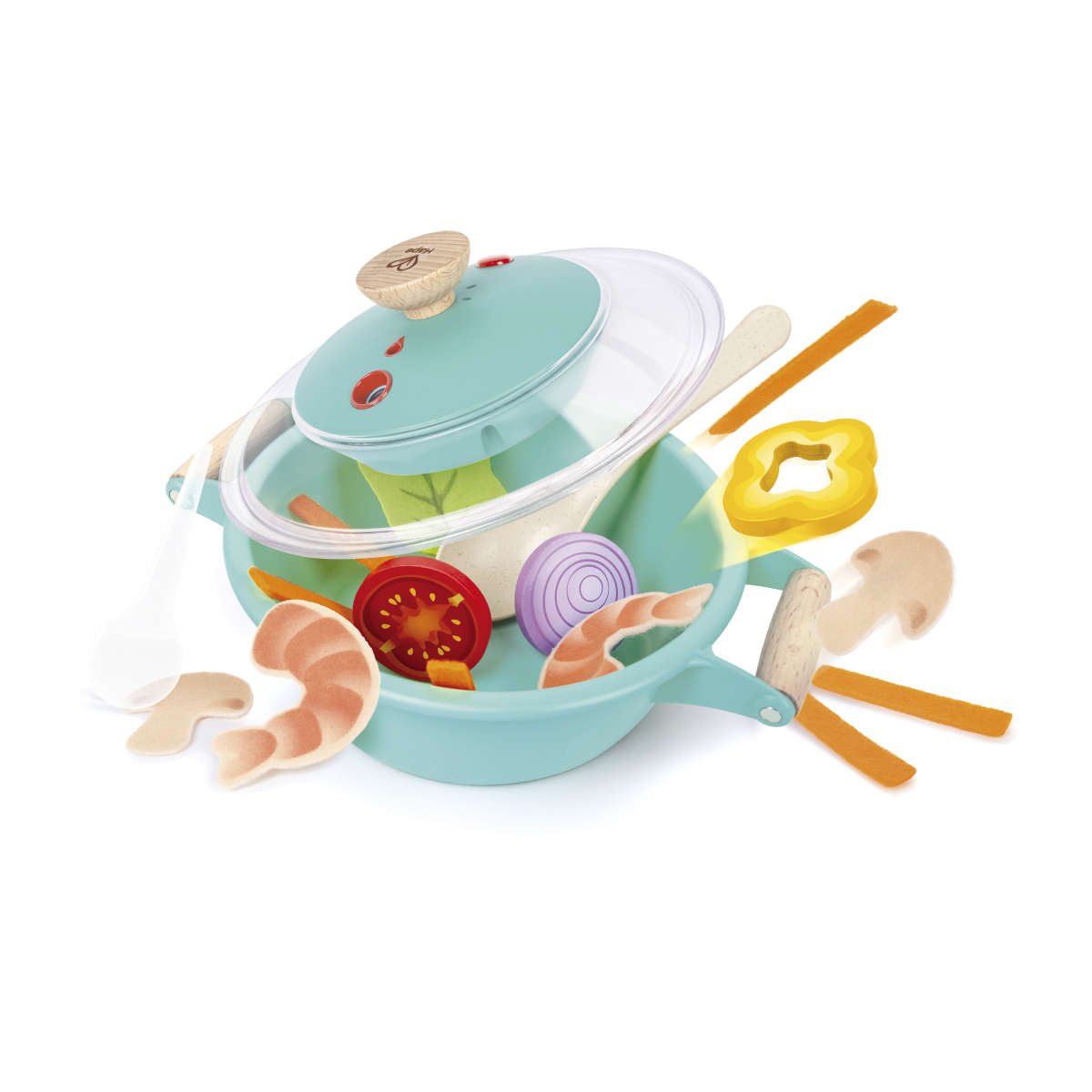 Hape Little Chef Cooking & Steam Playset