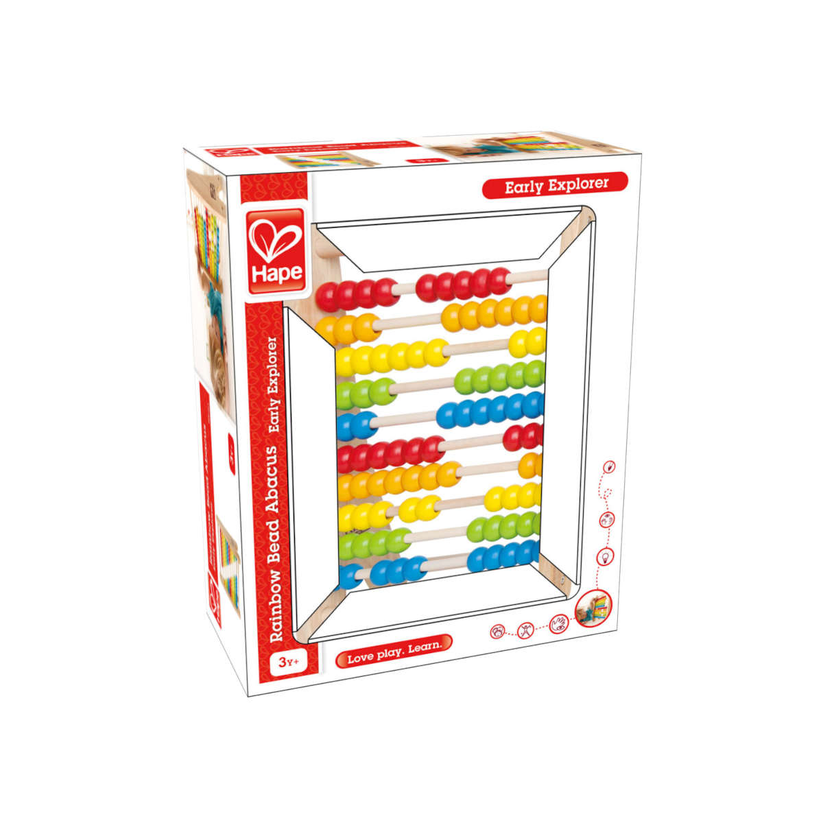 Hape Rainbow Bead Abacus