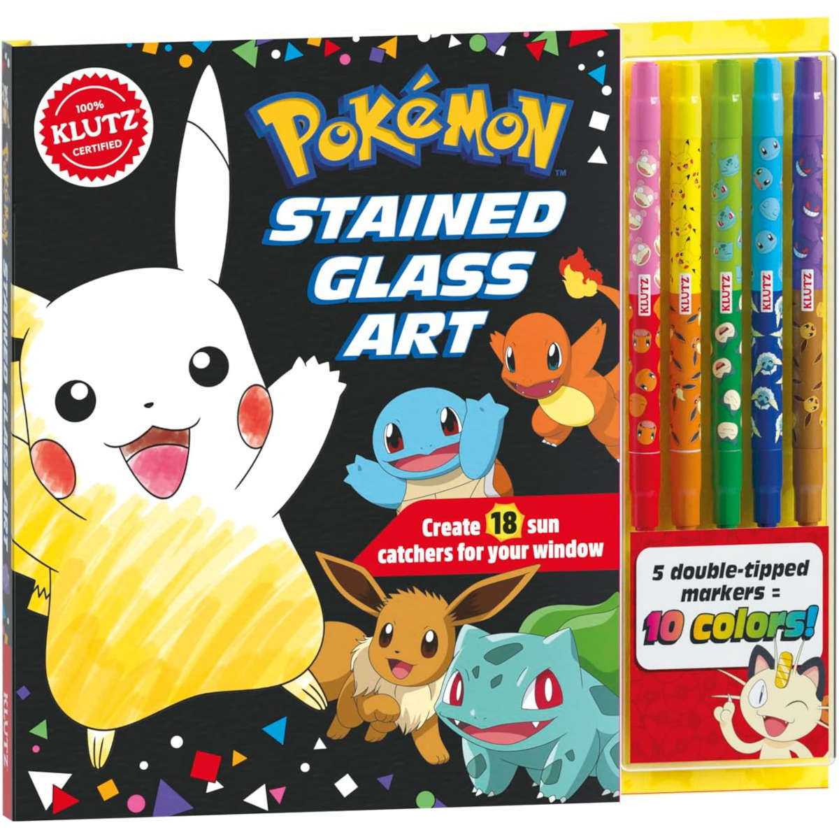 Klutz Pokémon Stained Glass Art Book
