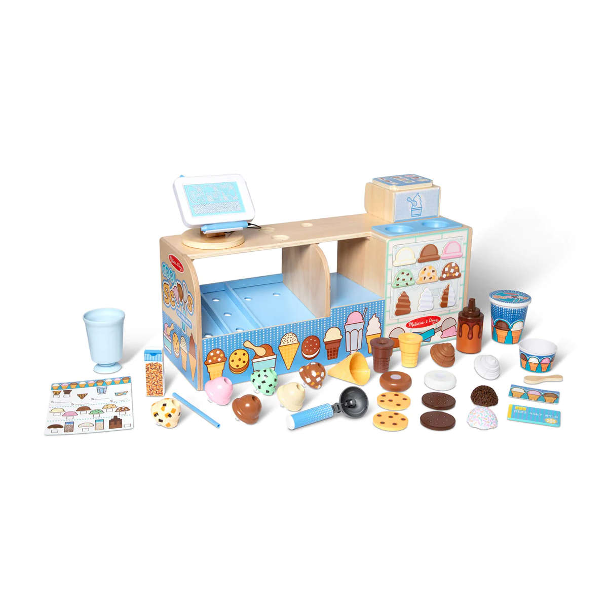 Melissa and Doug Cool Scoops Ice Creamery