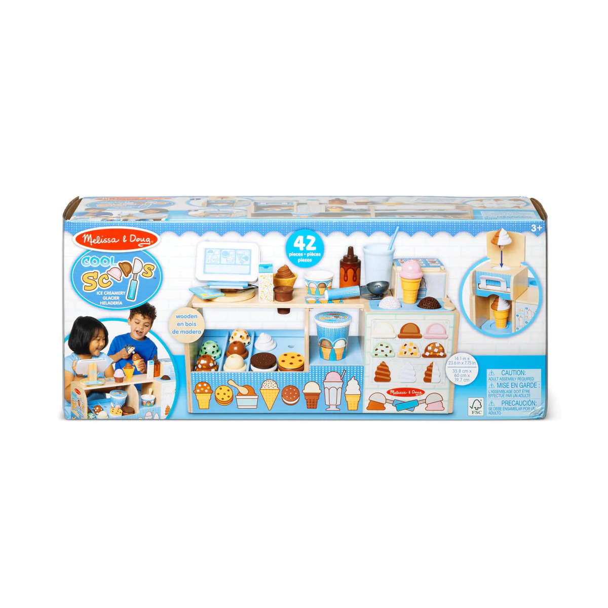 Melissa and Doug Cool Scoops Ice Creamery