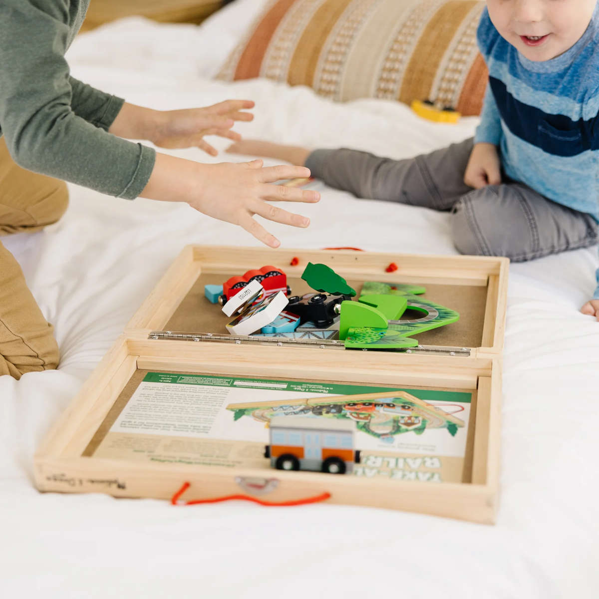 Melissa and Doug Take-Along Railroad