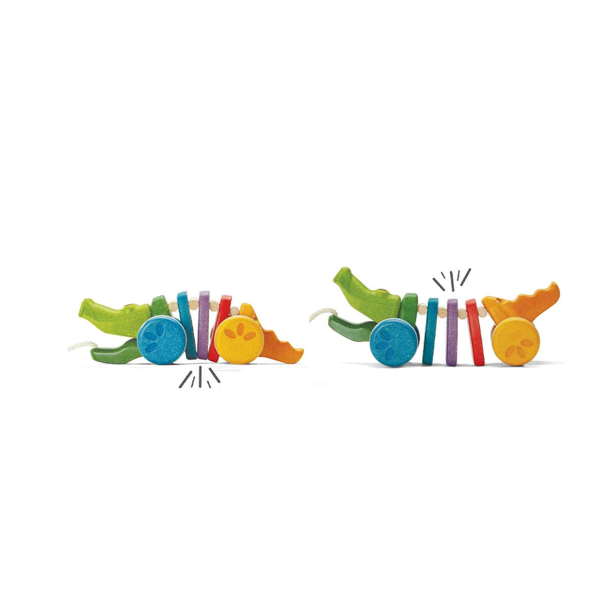 PlanToys Rainbow Alligator