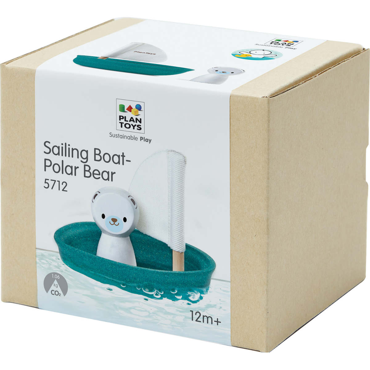 PlanToys Sailing Boat Polar Bear