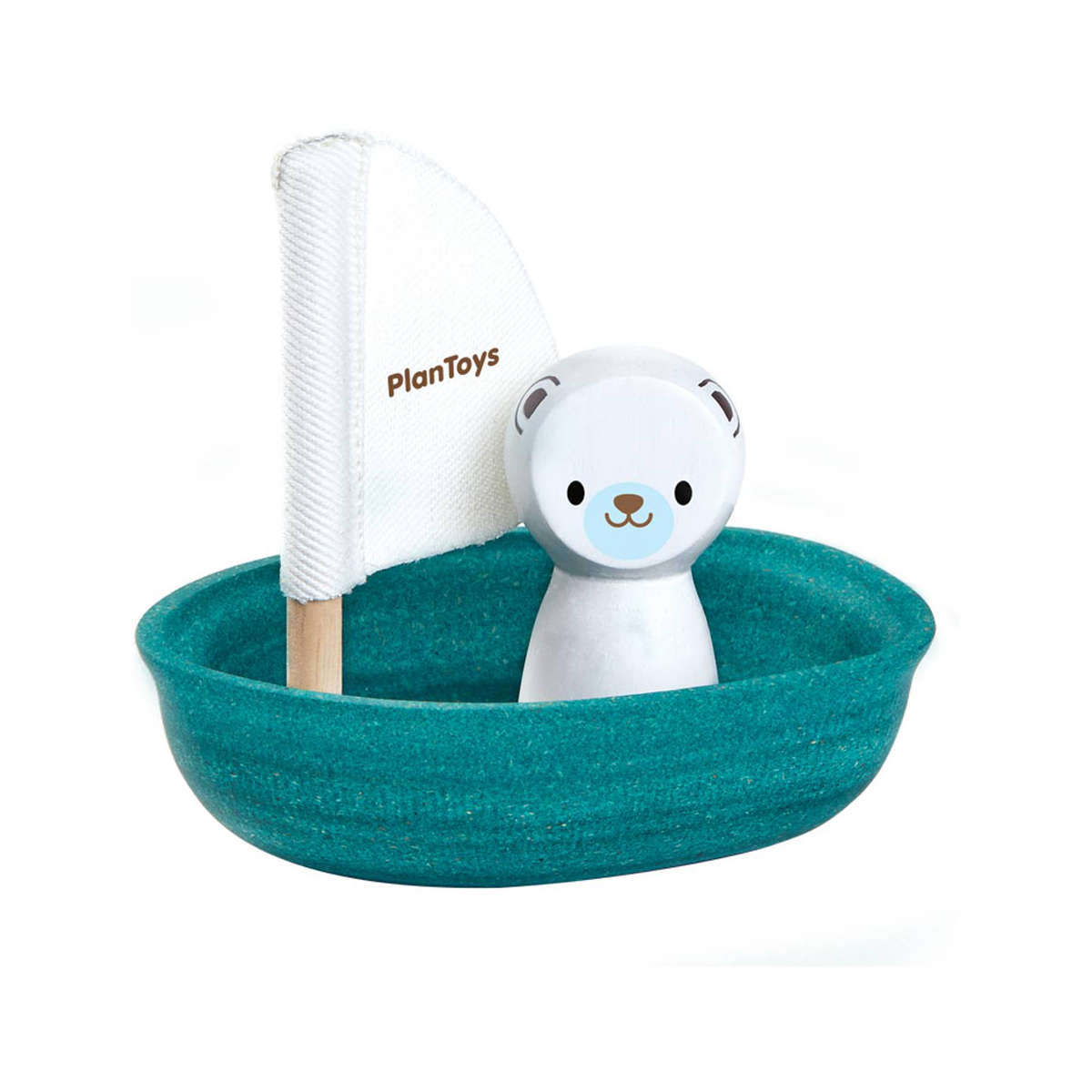 PlanToys Sailing Boat Polar Bear