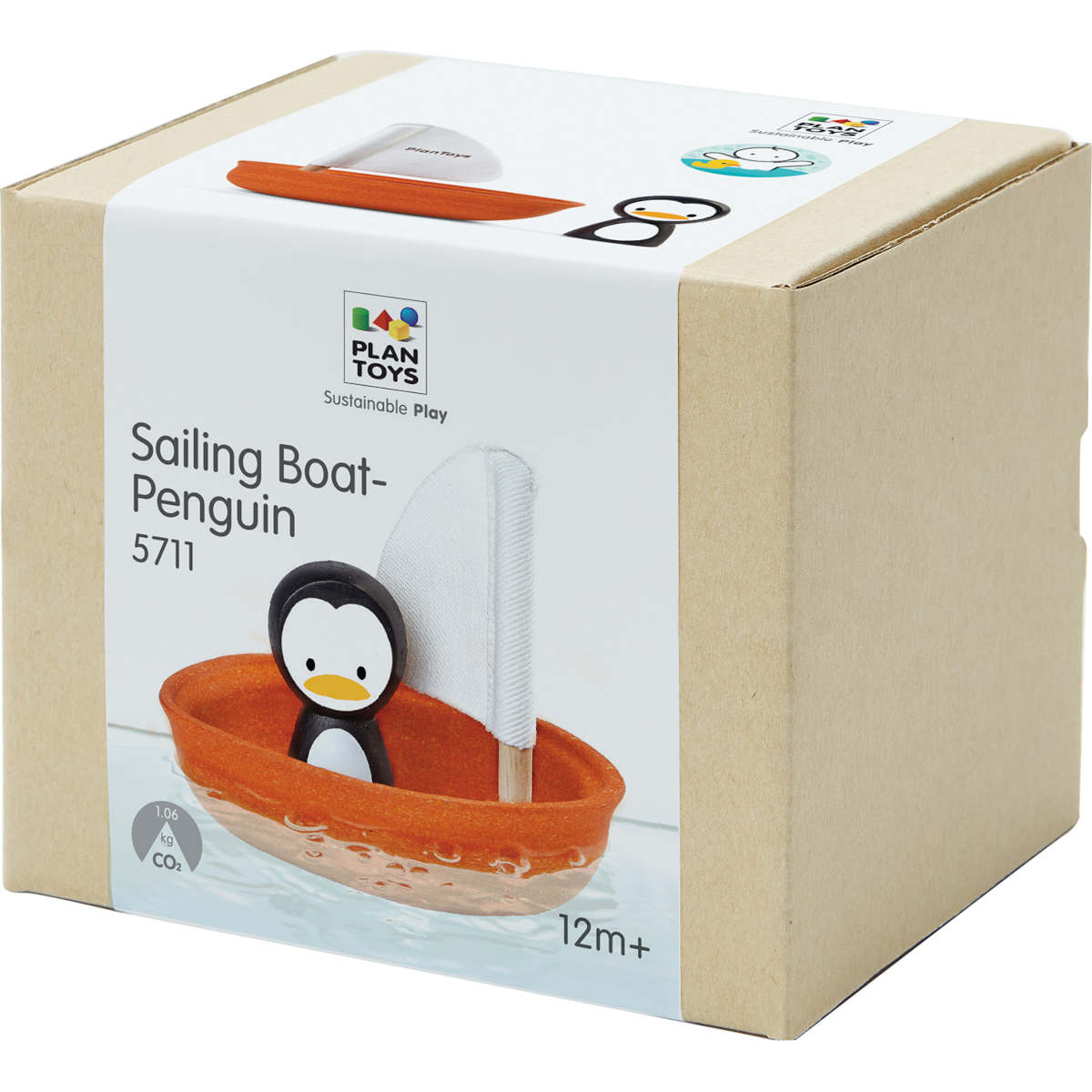 PlanToys Sailing Boat - Penguin
