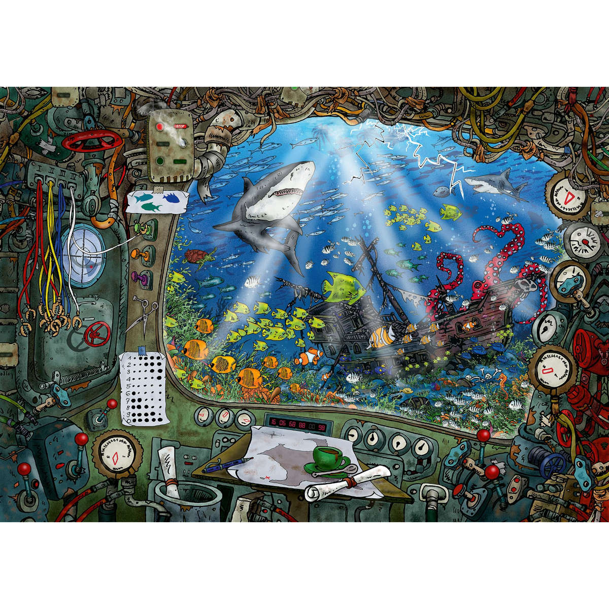 Ravensburger Escape Puzzle Submarine