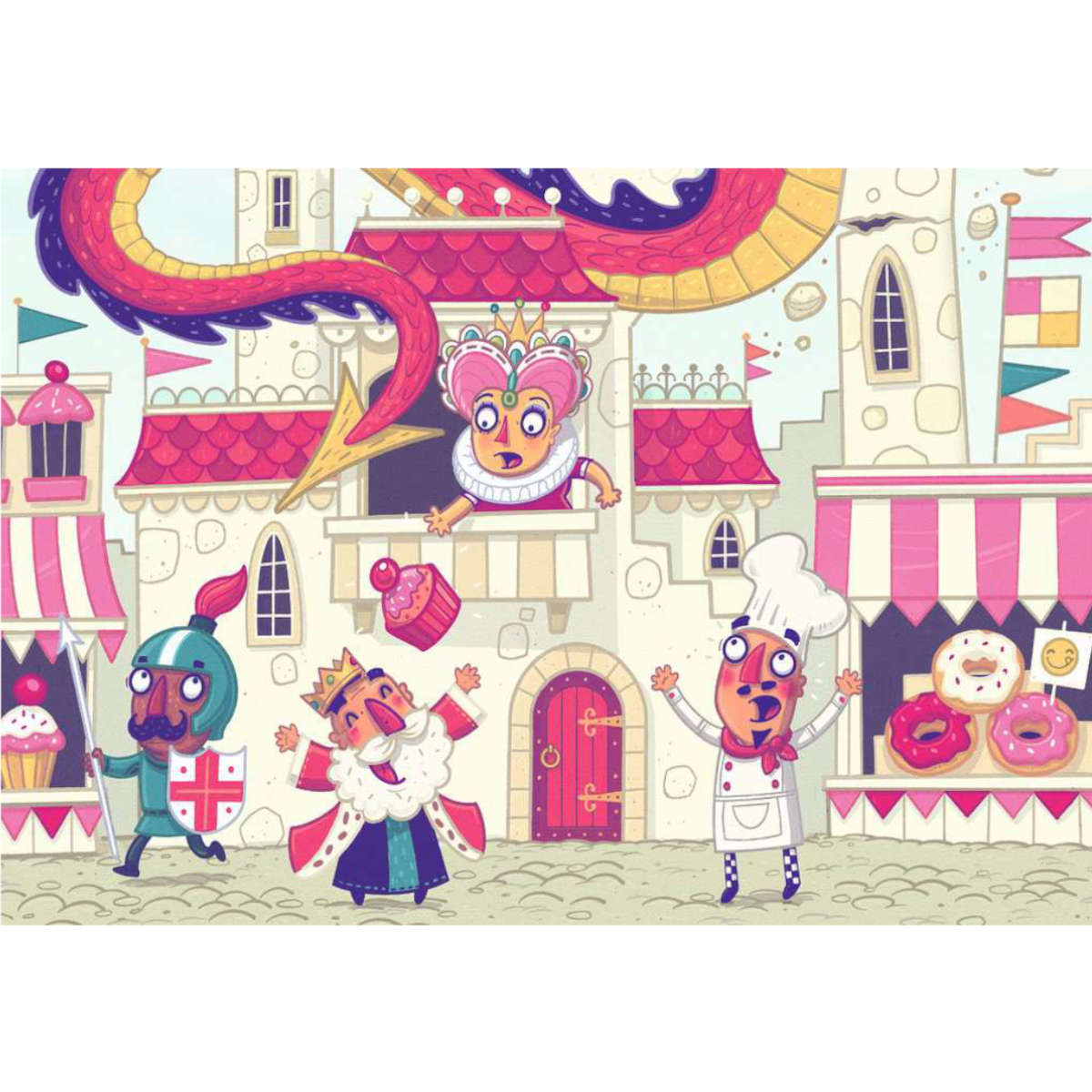 Ravensburger Puzzle & Play: The Donut Dragon