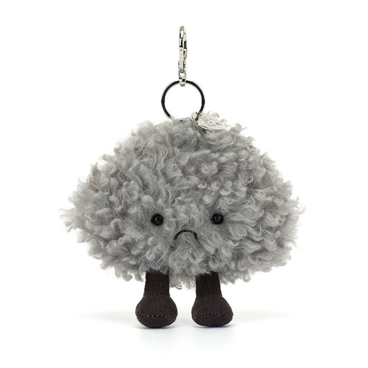 Amuseables Storm Cloud Bag Charm by Jellycat