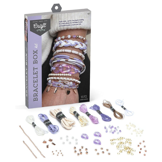 Craft Crush Bracelet Box: Lilac