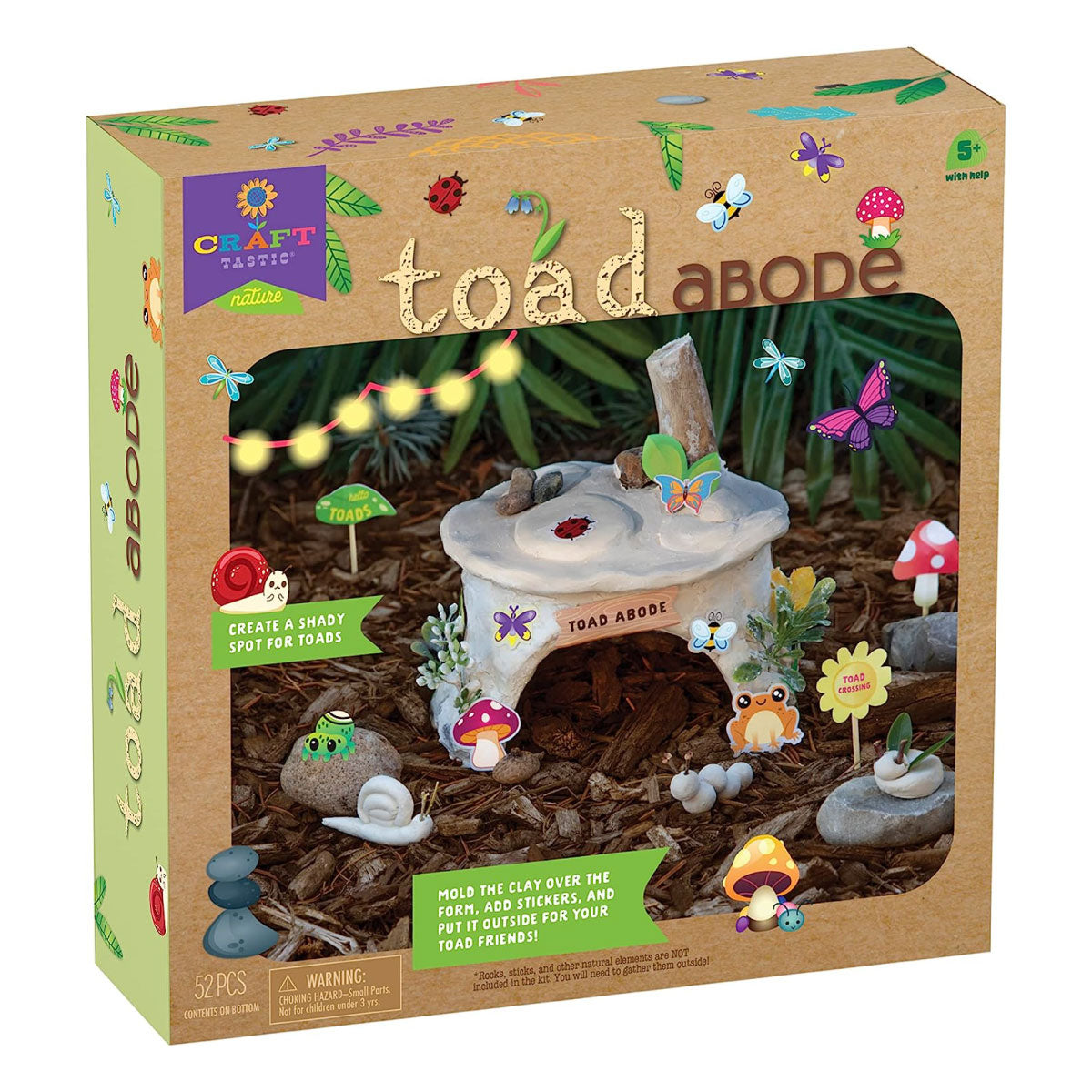 Craft-tastic Nature Toad Abode