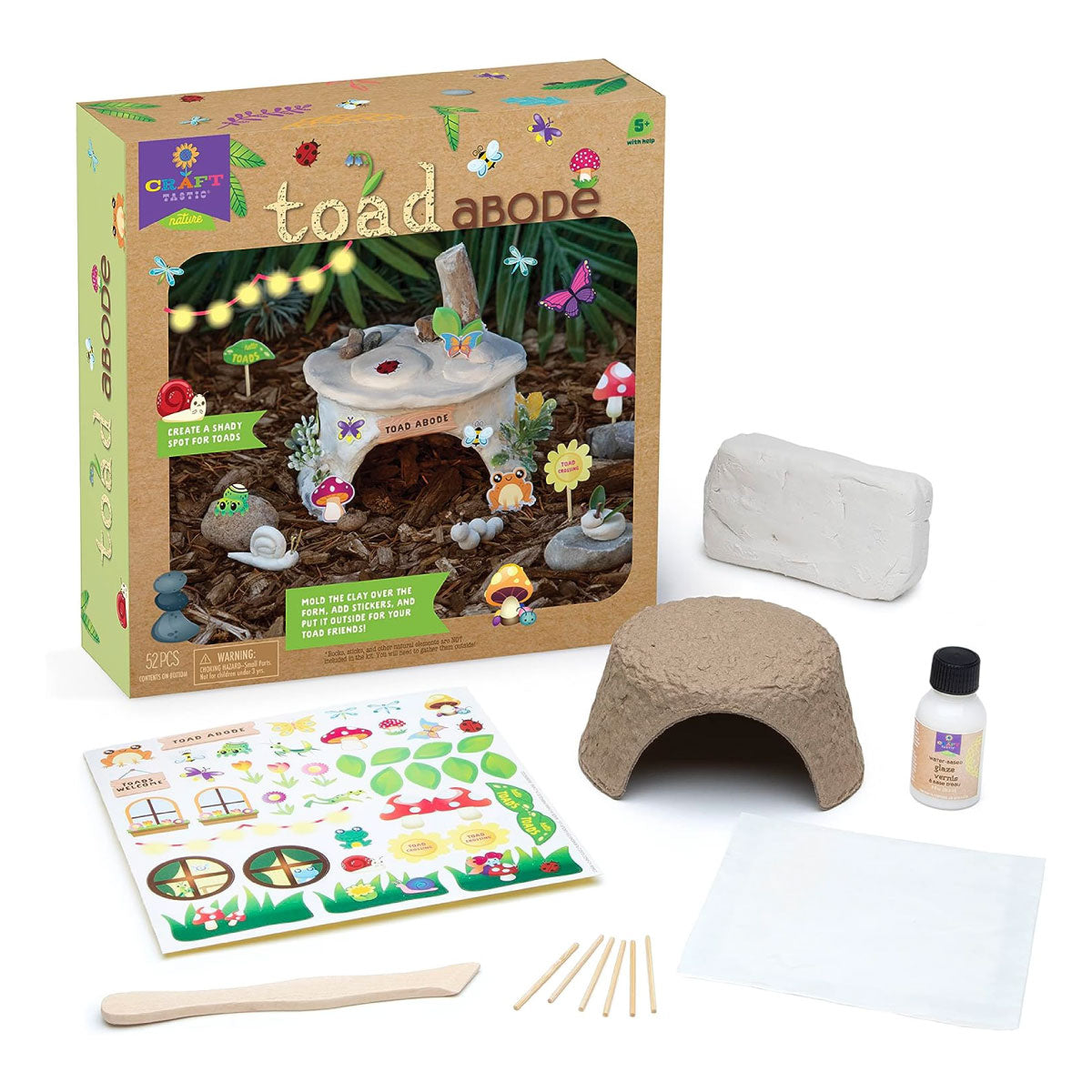 Craft-tastic Nature Toad Abode