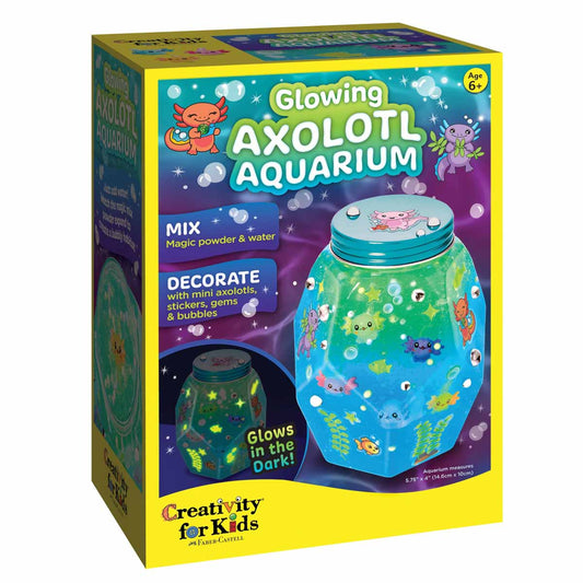 Glowing Axolotl Aquarium - Faber Castell