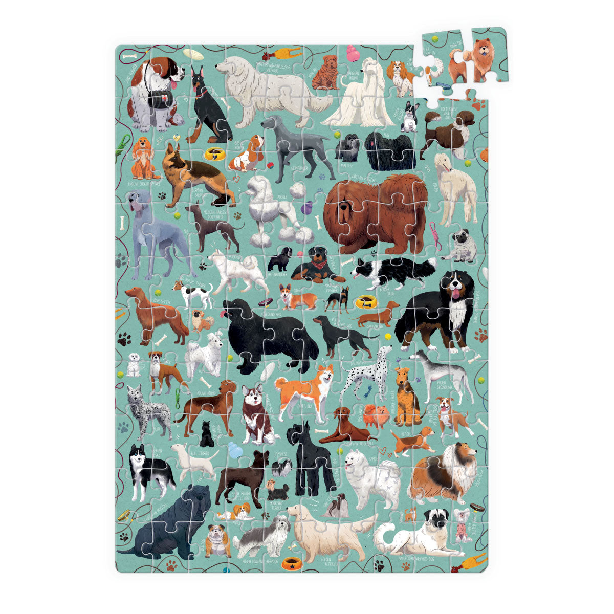 Banana Panda PuzzLove Dogs 100 Piece Jigsaw Puzzle