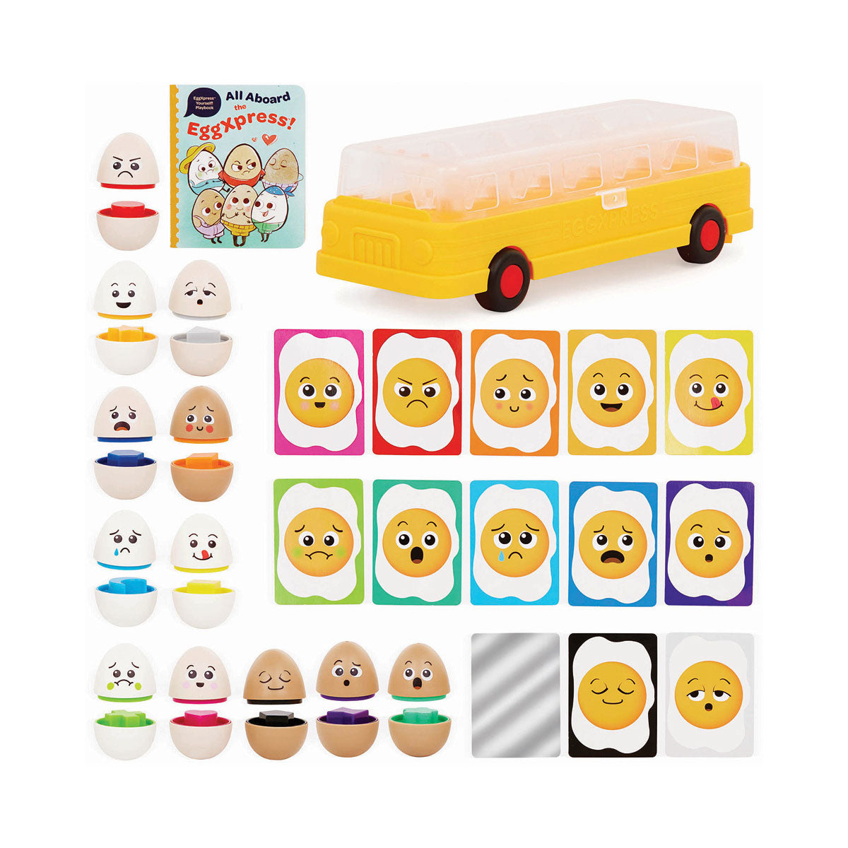 Battat EggXpress Yourself Match & Learn Eggs