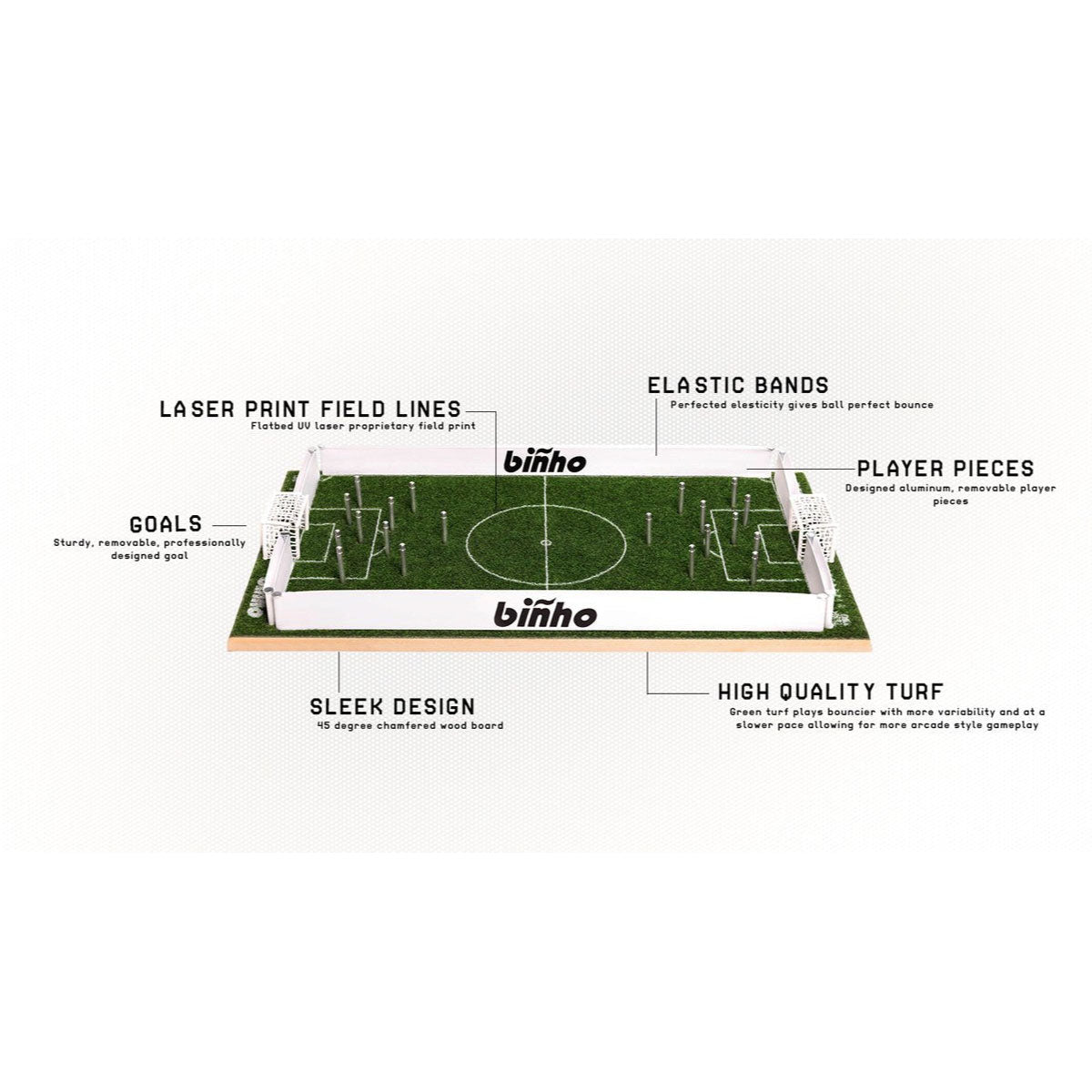 Binho Soccer Classic Green Turf