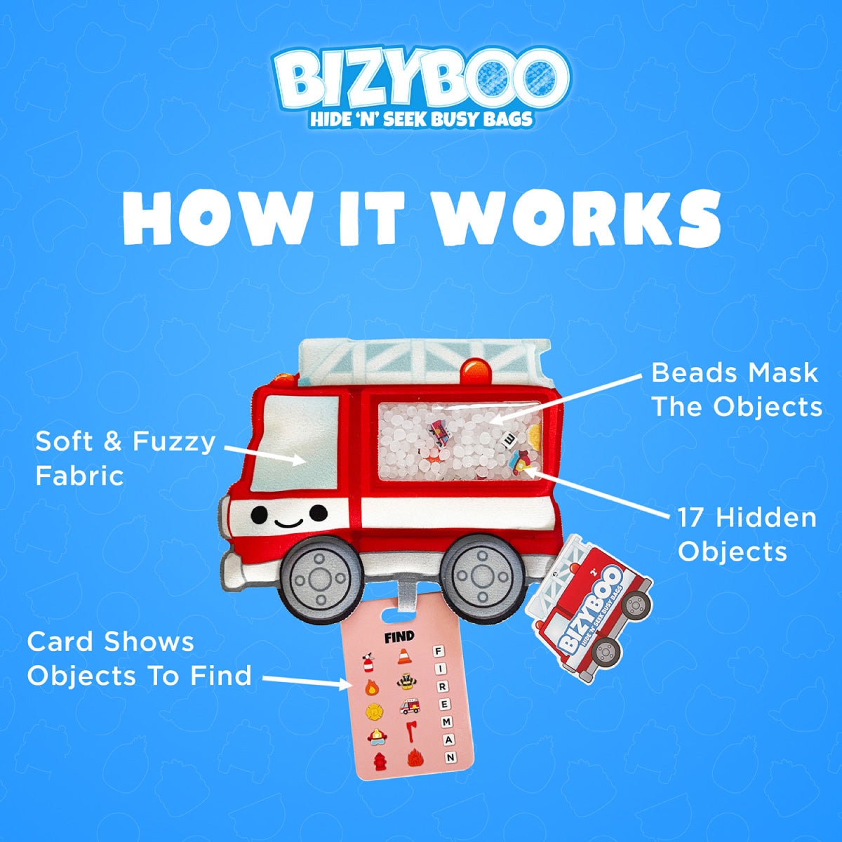 Bizyboo Hide N Seek Busy Bags