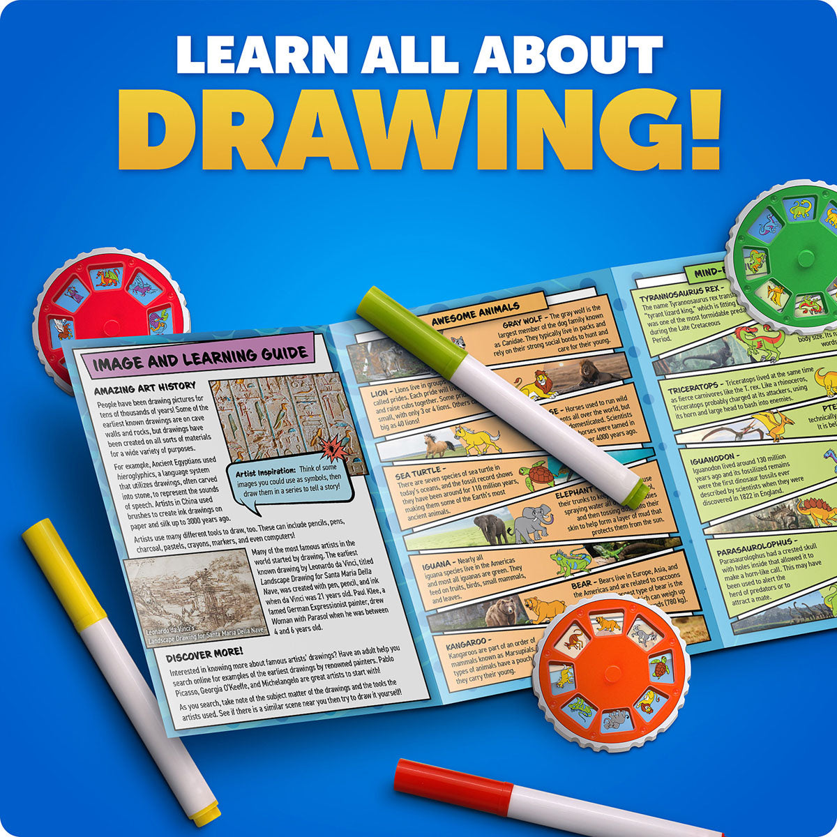 Blue Marble Learn to Draw Projector