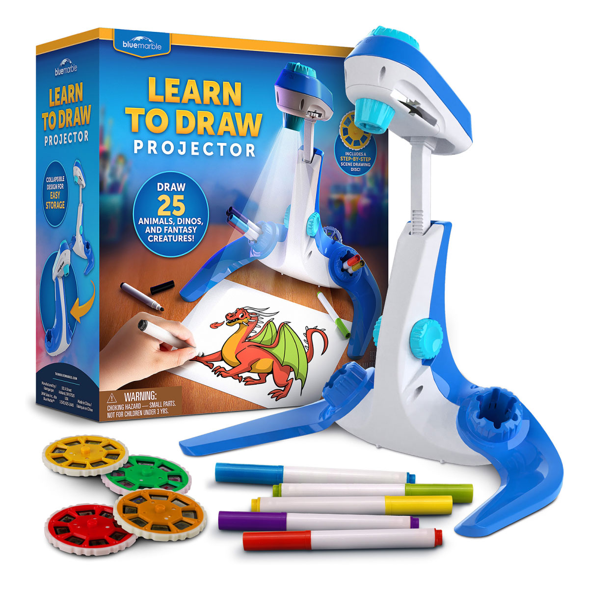 Blue Marble Learn to Draw Projector