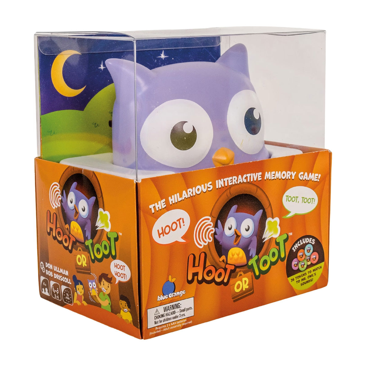 Blue Orange Games Hoot or Toot Memory Game