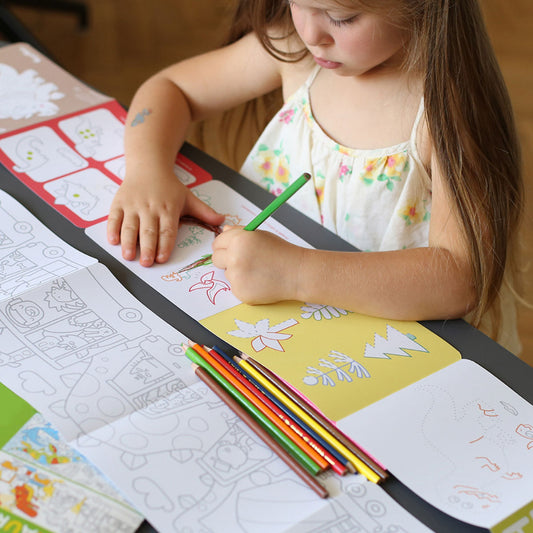 Banana Panda Looong Coloring Books -  Love Coloring