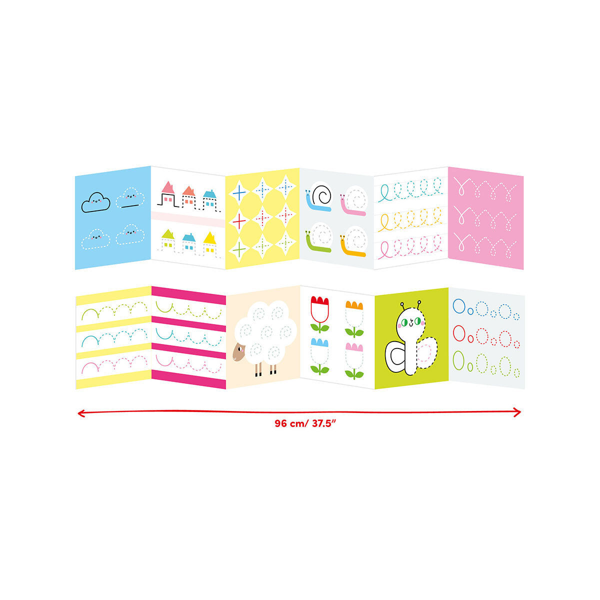 Banana Panda Looong Coloring Books - Ready to Trace