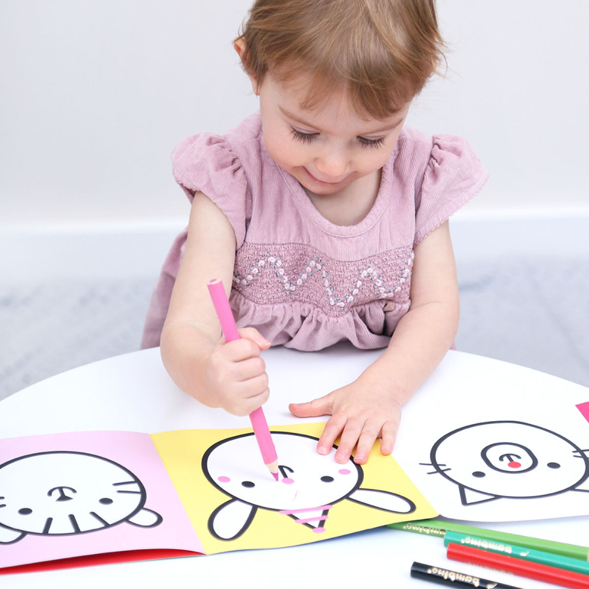 Banana Panda Looong Coloring Books - Write Grip