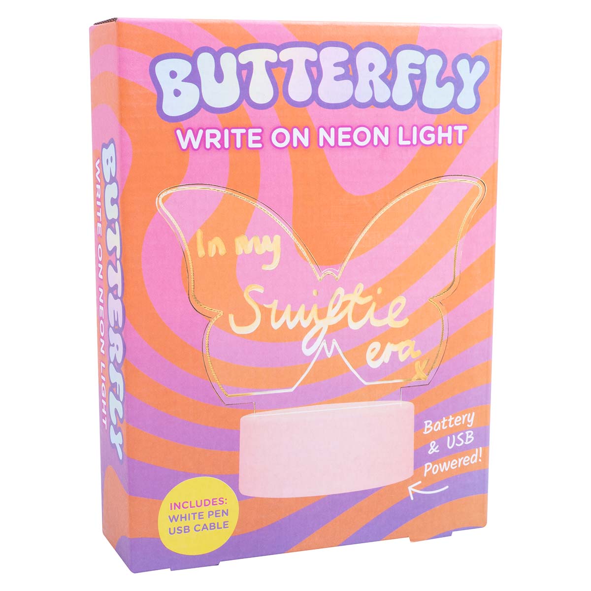 Butterfly Write On Acrylic Light Fizz Creations