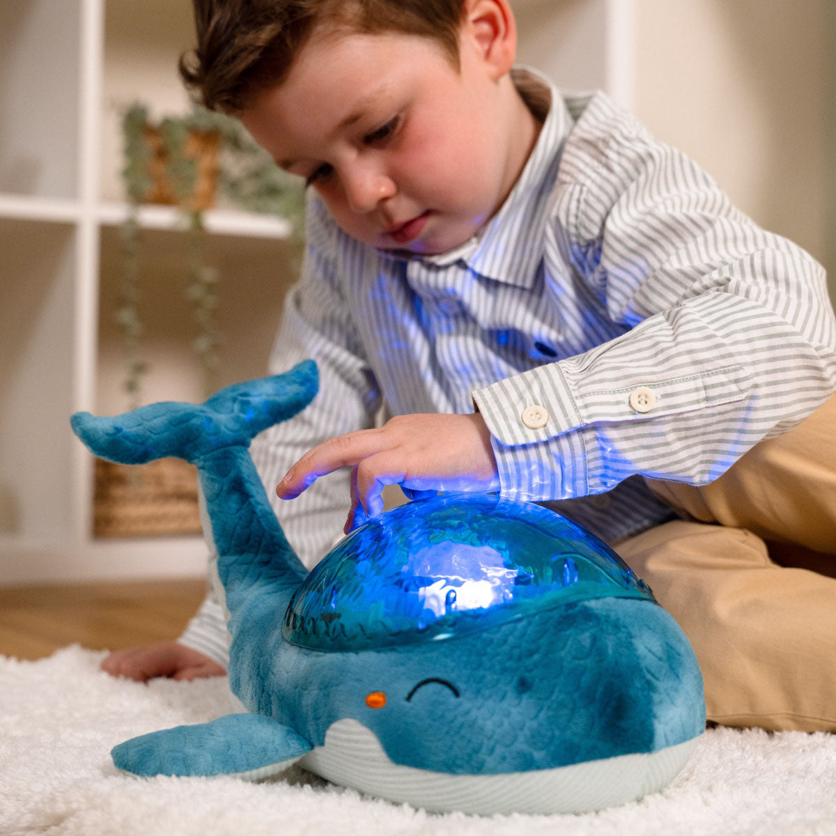Tranquil Whale Rechargeable Projector - Blue