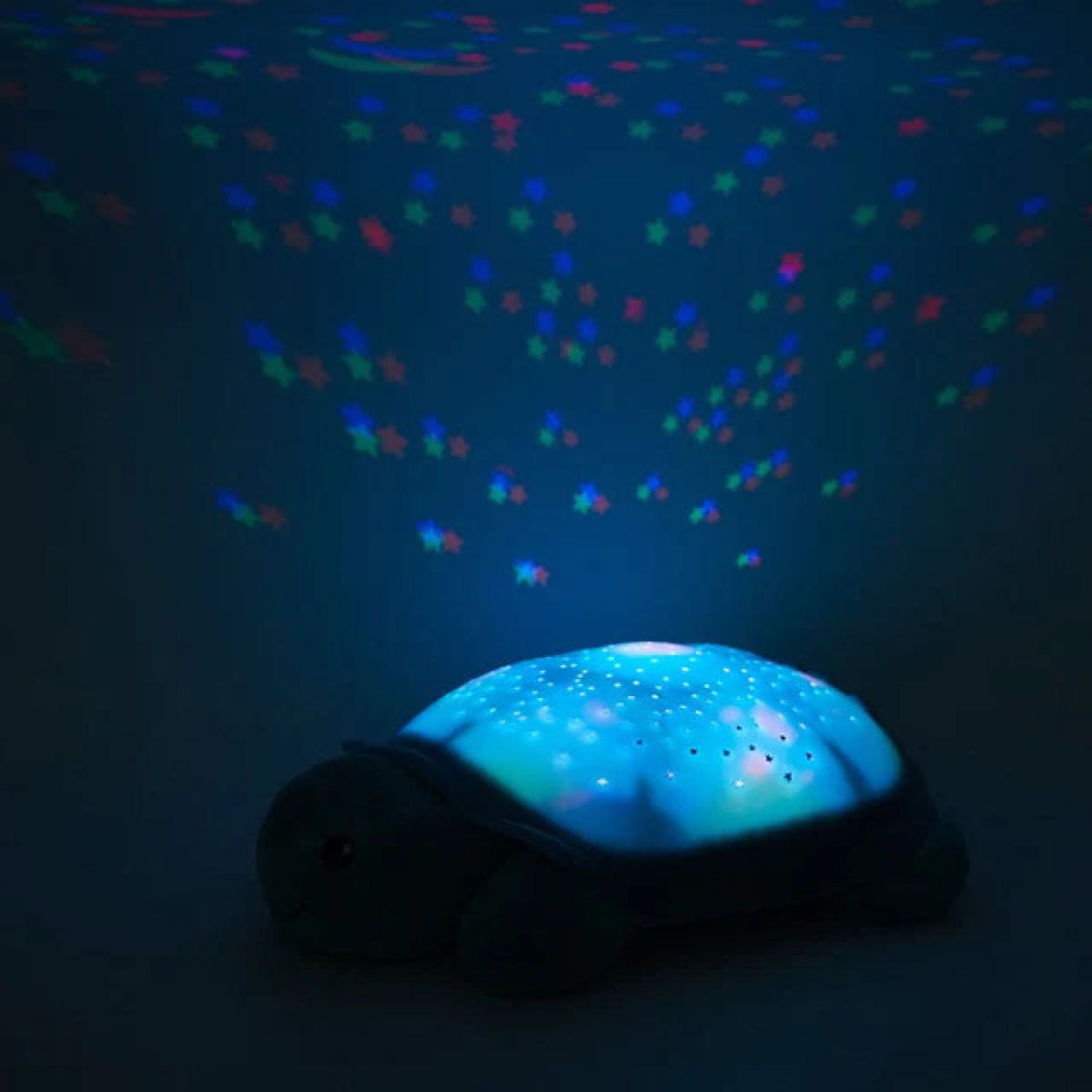 Cloud B Aqua Twinkling Twilight Turtle Star Projector with White Noise