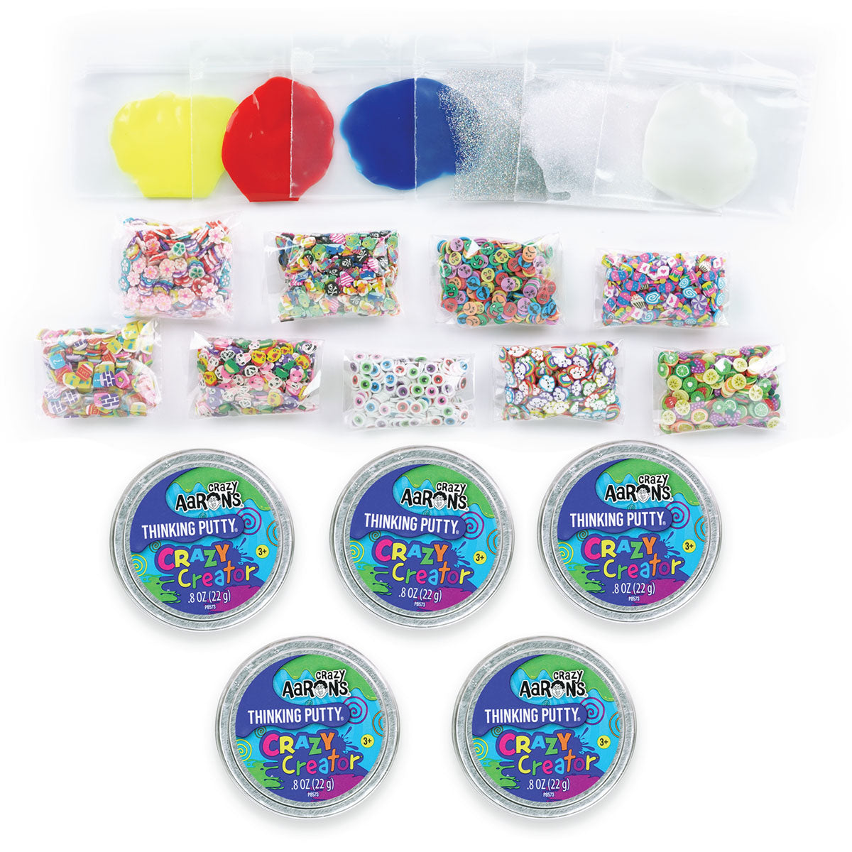 Crazy Aaron's Crazy Creator Thinking Putty Kit