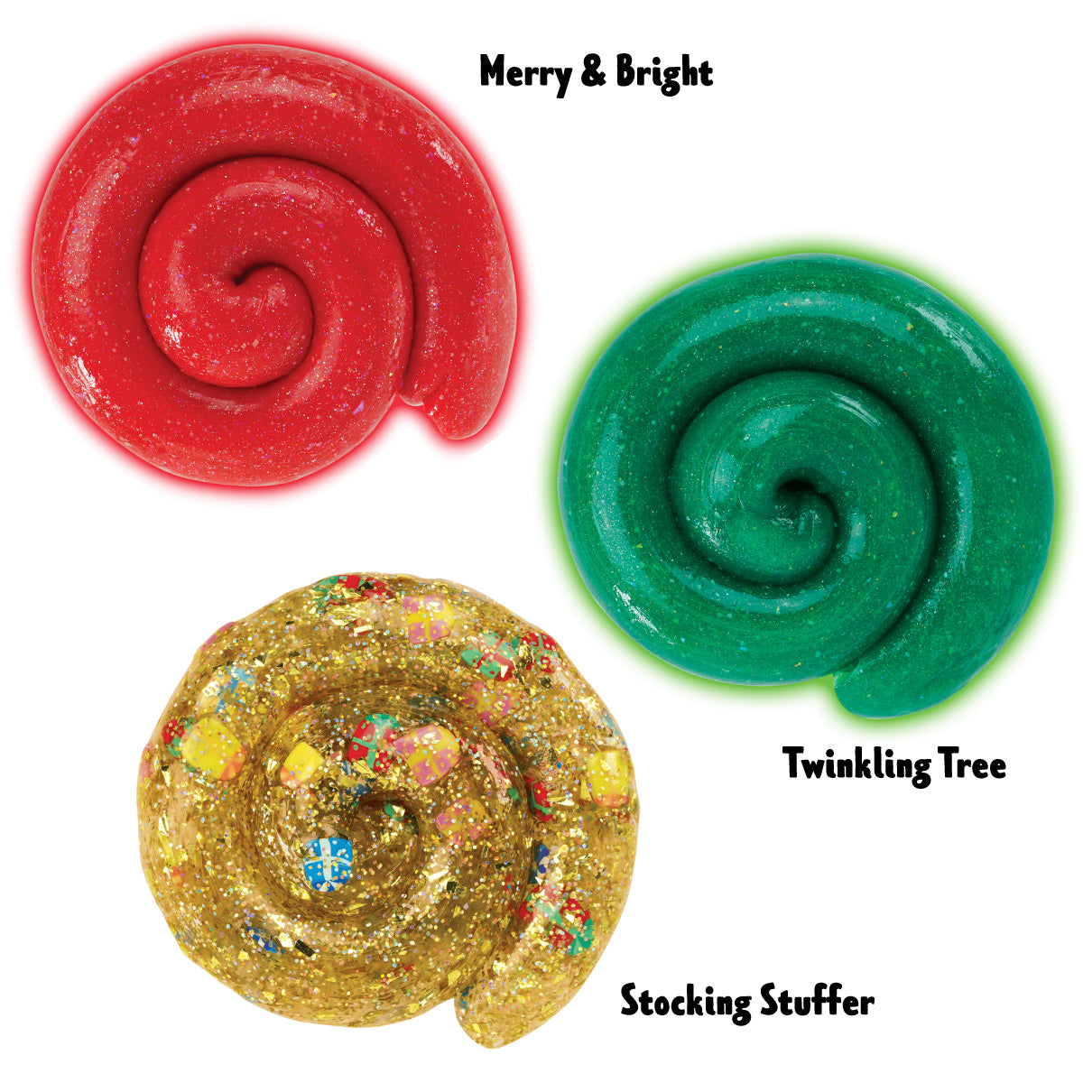 Crazy Aaron's Thinking Putty Holiday Mini Tins 2023