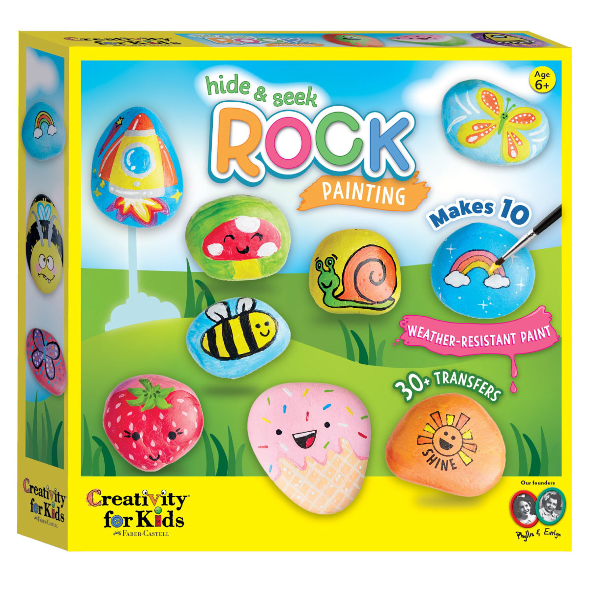 Creativity for Kids Hide & Seek Rock Painting Kit