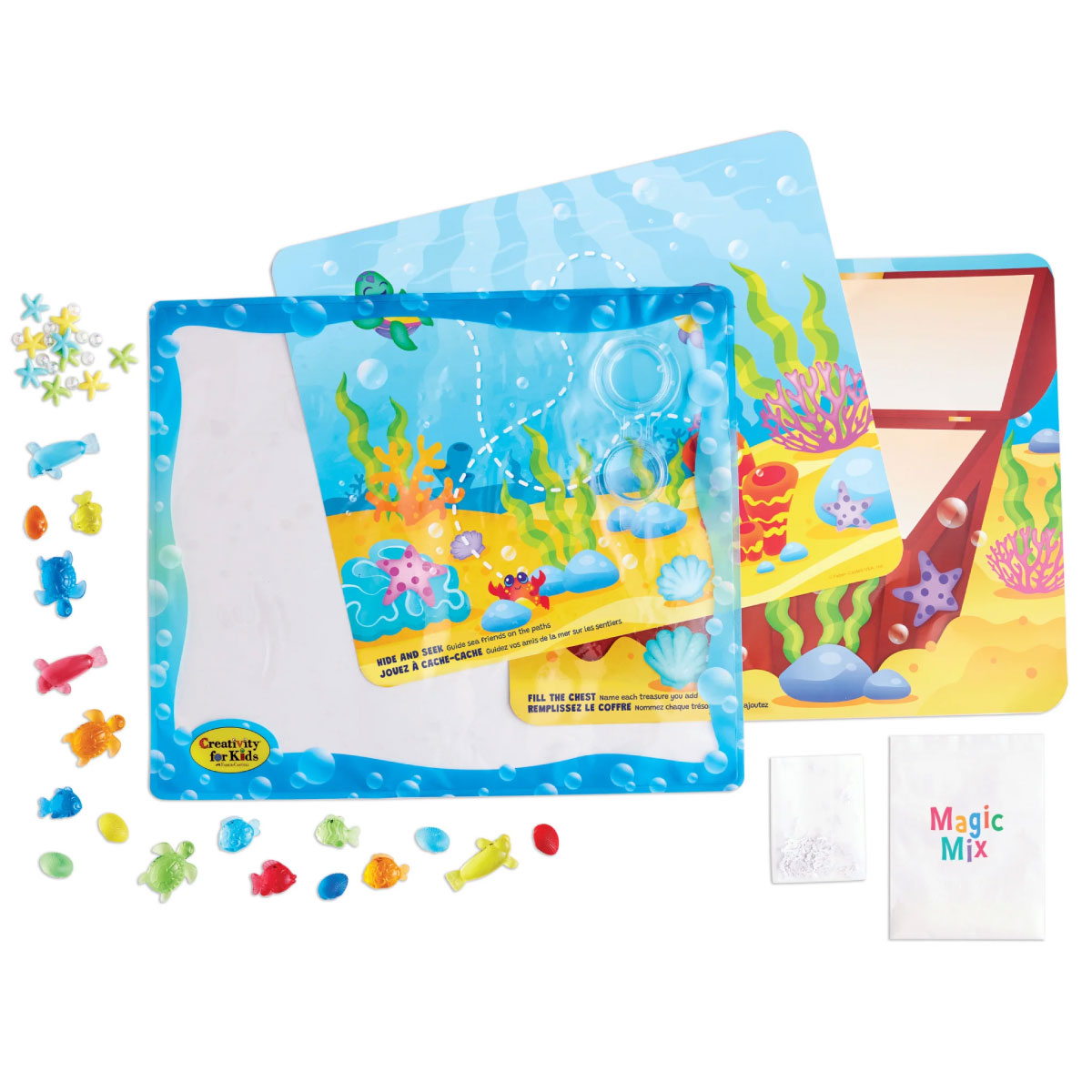 Creativity for Kids Sensory Squish Bag - Ocean Adventure