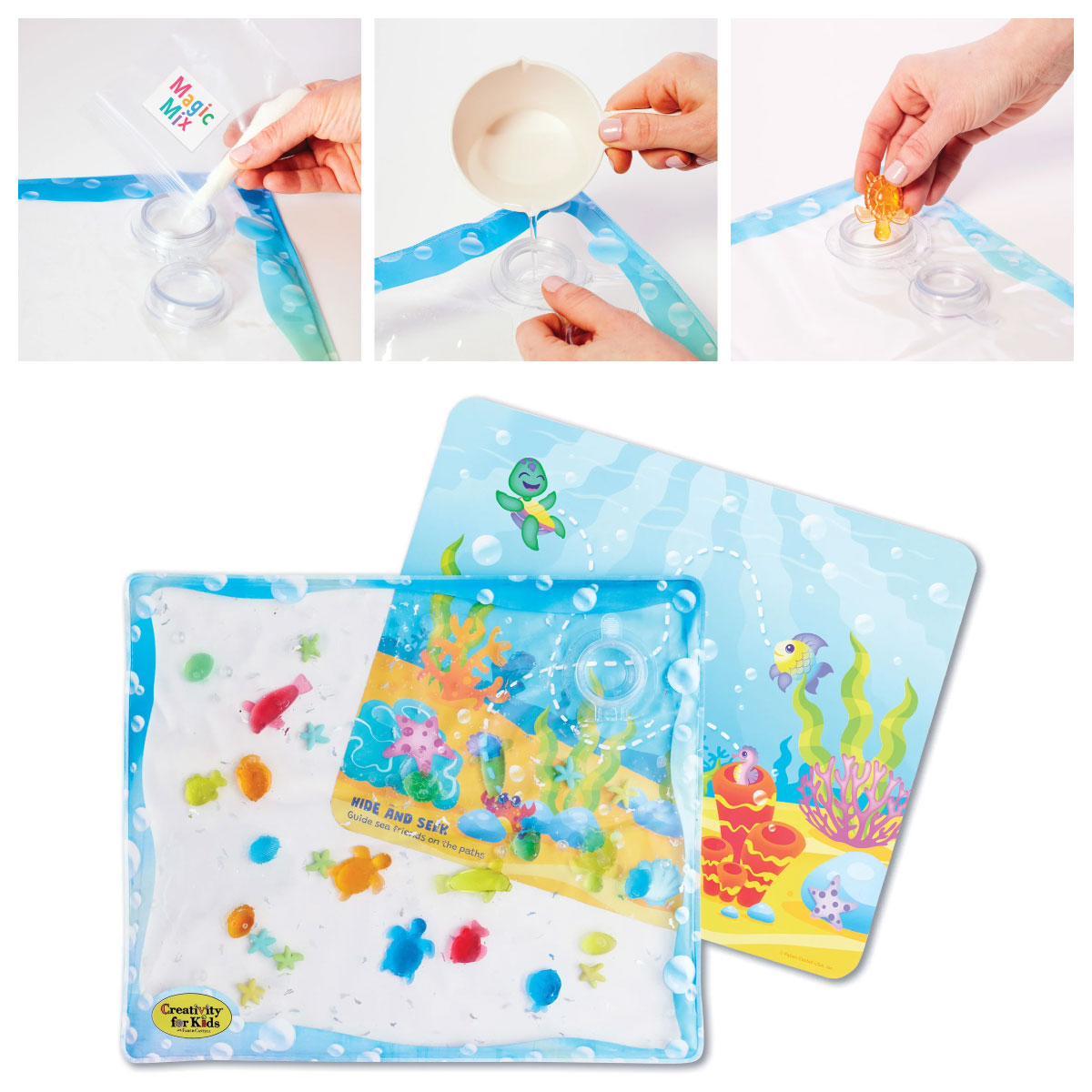 Creativity for Kids Sensory Squish Bag - Ocean Adventure