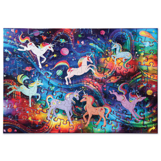 Crocodile Creek Holographic Unicorn Galaxy 100pc Puzzle