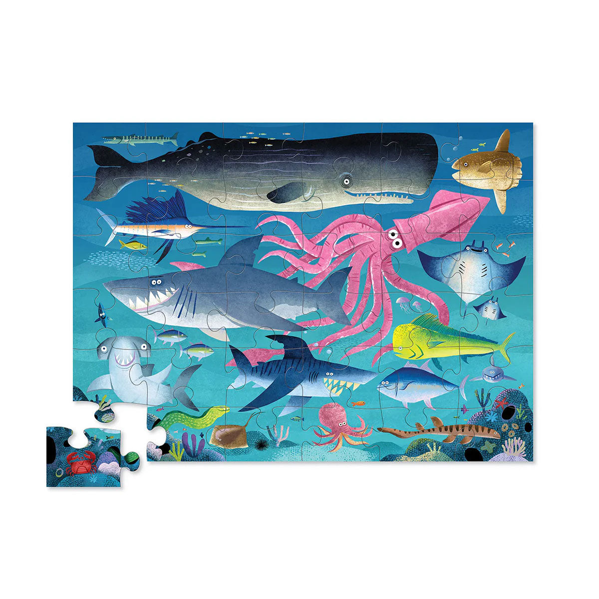 Crocodile Creek Shark Reef 36pc Puzzle