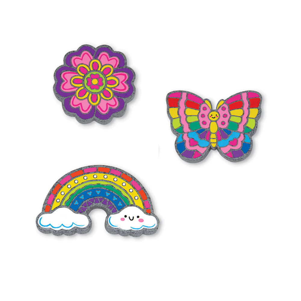 Crocodile Creek Paint Your Own Stepping Stones Rainbow Garden