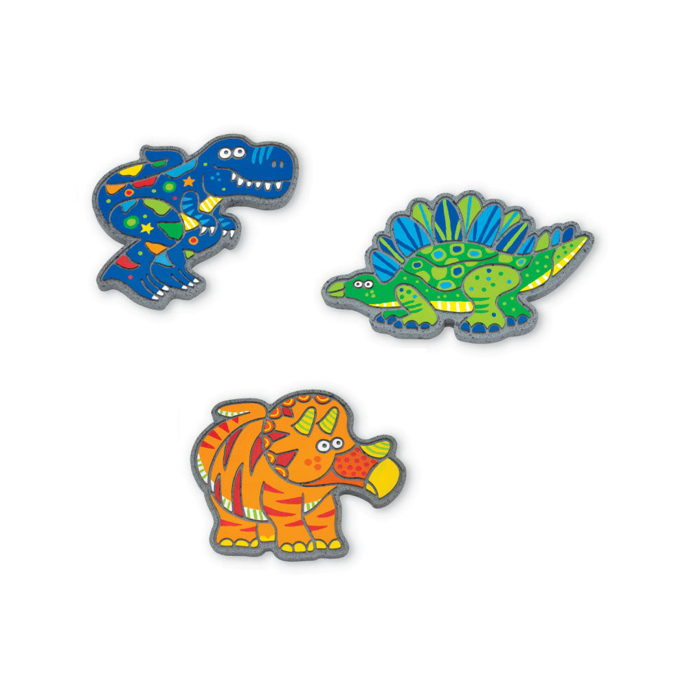 Crocodile Creek Paint Your Own Stepping Stones Dinosaurs