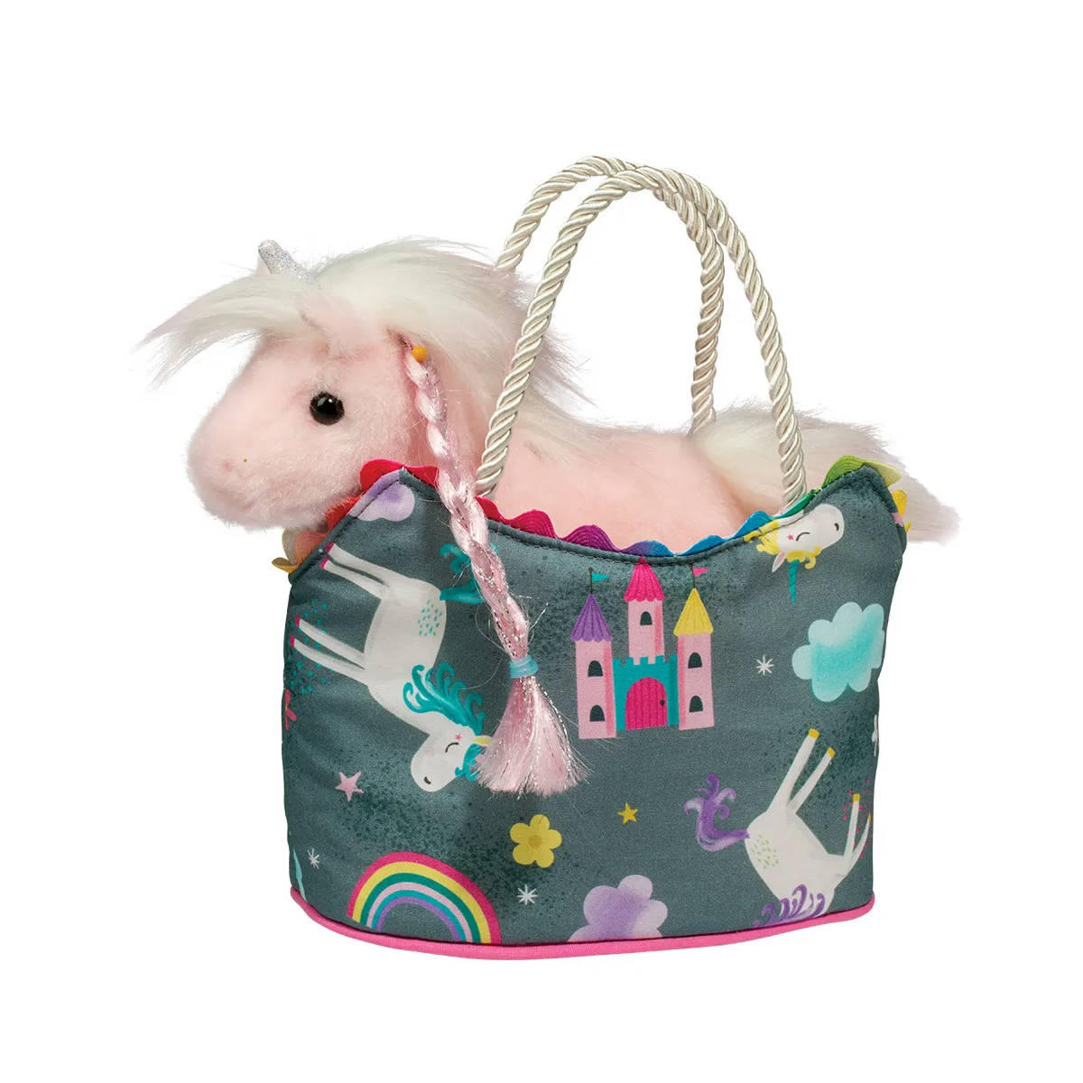 Douglas Sassy Sak Fun Castle with Unicorn